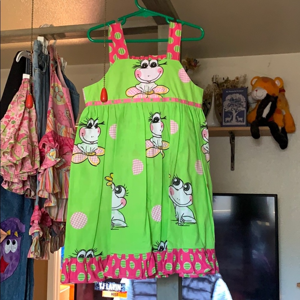 Handmade Frog Set 3T-6 - Picture 2 of 6